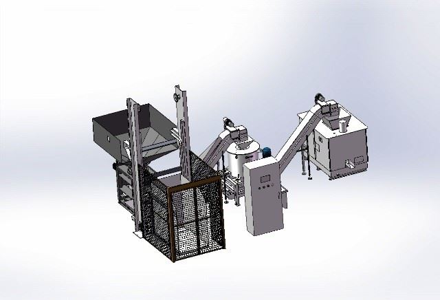High Accuracy & Low Price Crushing And Briquetting Machine