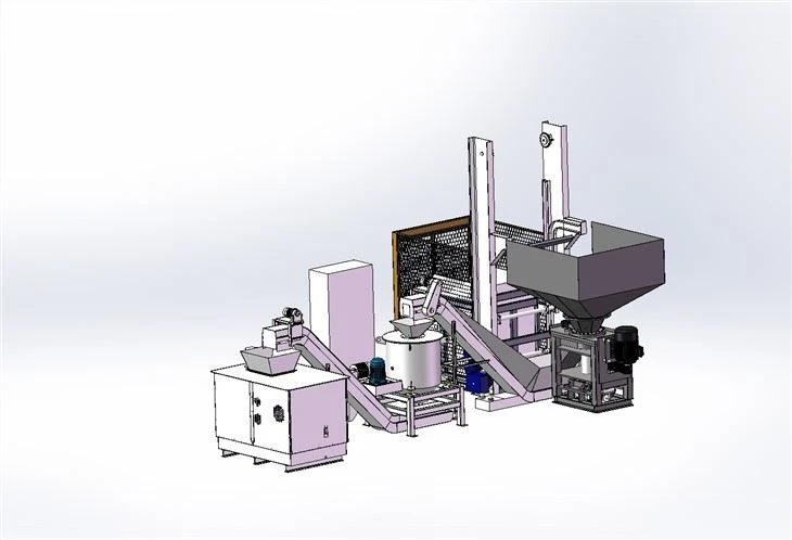 High Accuracy & Low Price Crushing And Briquetting Machine